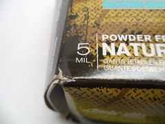QTY=100: Ambi-Dex 62-322PF/L Repel Disposable Latex 5 Mil Natural Powder Free