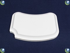 Dental Mini Porcelain Mixing Ceramic Watering Wet Tray Plate Smooth Well