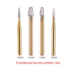 Dental Tungsten Carbide Burs FG Polishing Drills Trimming/Finishing Polishers