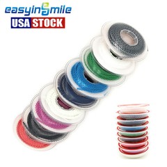 Orthodontic Elastic Power Chains Dental Braces Band Short/Long/Closed