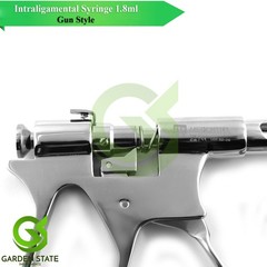 Intraligamental Syringe 1.8ML Injection Silver Dental Anesthetic AMR EUR Thread
