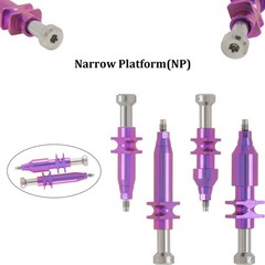 US Open/Closed Tray Impression Transfer Coping Conical Connection For Nobel