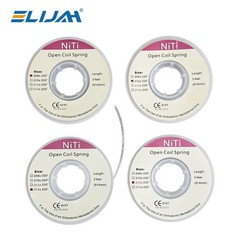 Dental Orthodontic Niti Open Coil Spring Spool Dia.008/010/012/014 3 Feet/914mm