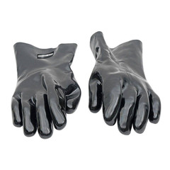 Heat-Resistant Food Handling Gloves in Black