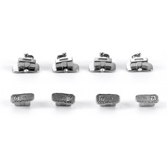 Dental Orthodontic Buccal Tubes 1st Molar Roth/MBT 018/022 Bondable Joydental