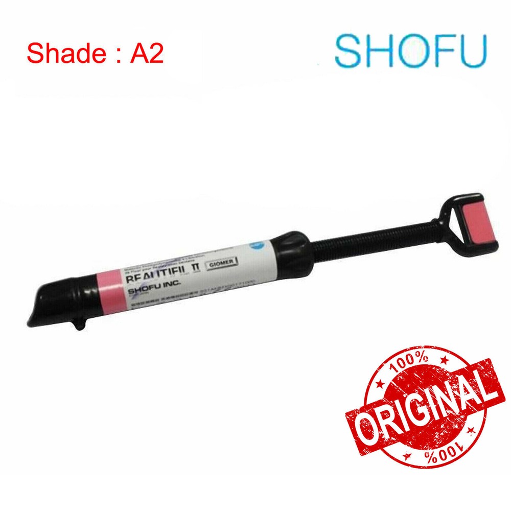1Pc SHOFU BEAUTIFIL II 4.5g Dental Composite Fluoride Releasing Shade A2/A3/A3.5