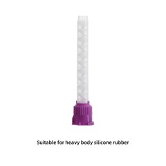 50PCS Dental Disposable Mixing Tips for Impression Material C&B Cements 17 Types