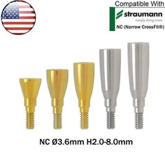 US Dental NC/RC Healing Abutment Closure Caps Mini Regular Fit Straumann ITI BLT