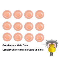 Zest Locator Abutment Retention Replacement Insert Cap Dental Overdenture Parts