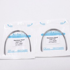 Dental Orthodontic Arch Wire Round Stainless Steel 12/14/16/18/20 Upper/Lower
