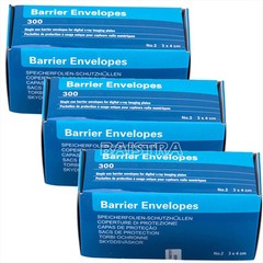 300 Pcs Size 2# Dental Digital X-Ray Barrier Envelopes For Scan X Phosphor Plate