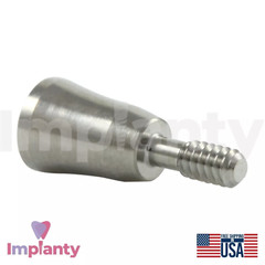 5 Healing Cap Ø3.5 Dental NP 2.25mm Conical Connection Narrow Platform Titanium