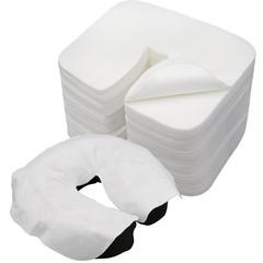1000 Count Ultra Soft Disposable Face Cradle Covers for Massage Tables
