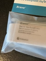 Coloplast Brava Belt 4237 for SenSura Mio Ostomy Support Belt NEW & SEALED
