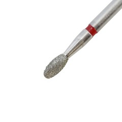Multi-Use Red Football Diamonds Dental Friction Grip Burs FG 379/018F Fine Grit