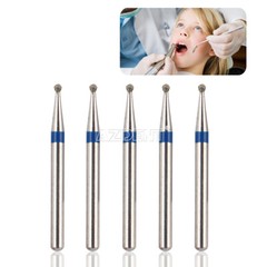 AZDENT Dental Diamond Burs For High Speed Handpiece Medium Friction Grip 1.6mm