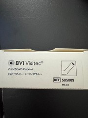 NEW = BOX OF 10, BVI REF. 585009, EXP 2026-09