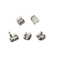 Dental Orthodontic Metal Brackets Braces .022 Hooks 345 Mini/Standard MBT/Roth