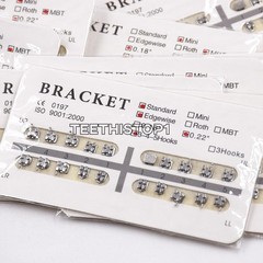 10 Packs Separable Dental Orthodontic Brackets Roth/MBT Mini/Standard 018/022