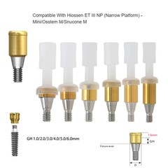 Hiossen/Nobel/Bego/Zimmer TSV/MIS Implants Tapered Locator Attachment Abutment