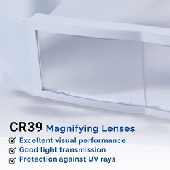 BIO-ART Dental Magnifying Loupes Lens Headband Magnifier 3.5X Made in Brazil