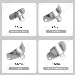 Dental Matrix Bands Ring Sectional Matrice Clamp Fit Garrison Palodent V3 System