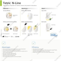 BLXL Dental Tetric N-Ceram Composite Resin BL XL Bleach Color Whitening Veneer