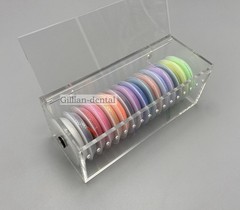 Dental Orthdontic Power Chain Storage Box Elastic Chains Dispenser Case Holder