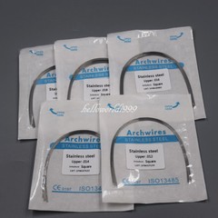 Dental Orthodontic Round Arch Wire Stainless Steel 012 14 16 18 020 Upper Lower