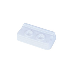 Premium Plus 907 2-Well Disposable Dental Mixing Wells White 500/Bx