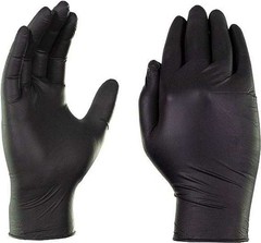 GLOVEWORKS Black Nitrile Gloves 5mil (L), 100 Count
