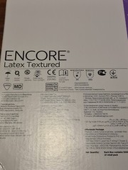 50-Pairs Encore Latex Textured DermaShield Sterile Latex Surgical Gloves 7 .