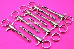 10 PREMIUM GERMAN HEAVY DUTY Dental Aspirating Syringe Dental Instruments 1.8CC