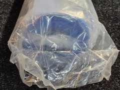(QTY 50 Liners) Micronova M-Zone BL3-4060DBPC Blue BinLiner 40″ x 60″ 3mil