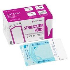 400 2.25″ x 2.75″ Self-Sterilization Pouches Autoclave Bags Dental Tattoo, 2 Box