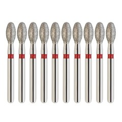 Football Diamond Burs FG Friction Grip Dental Multi-Use Green Red Yellow 368 379