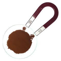 Iron Oxide Red Magnetic / 3 Oz Bottle / 99% USP Food Grade / 44 Micron Powder