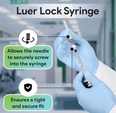 Plastic Syringes without Needle 5ml 10ml 20m 5ml 1ml Luer Lock Sterile Syringe