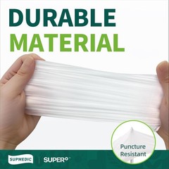 Bulk Pack of 100 Large Clear Vinyl Exam Gloves – Waterproof & Allergy-Free