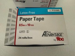 LOT (3) ProAdvantage P151005 Paper Tape 0.5″ x 10yd 24 Rolls Per Box