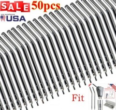 Dental Air/Water Syringe Tips Metal type 50 pieces