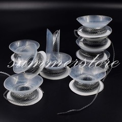 1 Roll Long Size Dental Orthodontic Elastic Ultra Power Chain Rubber Band Grey