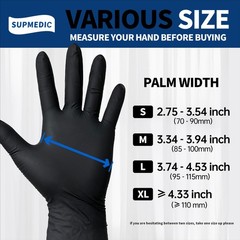 Disposable Nitrile Gloves, Chemical Resistant, Powder-Free, Latex-Free, Food …