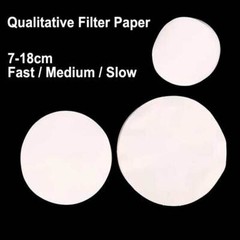 7cm-18cm Qualitative Filter Paper 100 Pieces for Chemistry Laboratory Supply