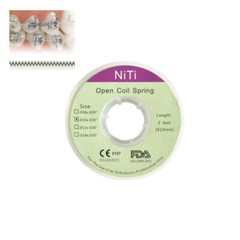 1 Roll Orthodontic Dental Braces Niti Open Coil Spring Dia.008/010/012/014 914mm