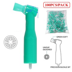 Dental Disposable Prophy Angles Soft Contra Angle 105° Latex Free 1000 pcs