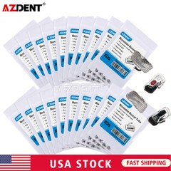 20X AZDENT Dental Orthodonic 1st Molar Roth 022 Bondable Buccal Tube Non-Conv