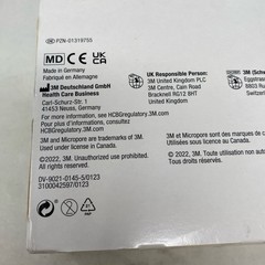 3M Micropore Paper Tape White 2″ x 10yd, Box of 6 Rolls