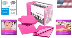 Fuchsia Waterproof Tattoo & Dental Bibs 13″x18″ – Safe 50 Count Disposable Pack