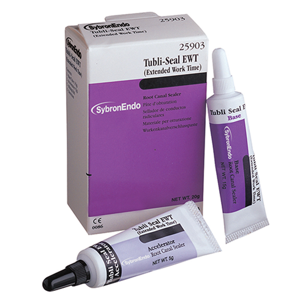 Kerr Dental 25903 Tubli-Seal Root Canal Sealer EWT Extended Work Time